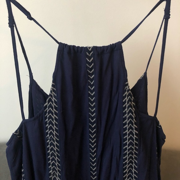 Lulu’s brand new navy fringe shift dress - Picture 5 of 5